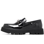 Лоферы мужские черный Weishibangwei - фото