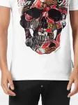 Футболка Beer Skull Philipp Plein, белый - фото 2