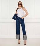 Джинсы шака Straight fit Pinko, синий - фото 2