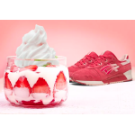 Кроссовки gel lyte 3 'strawberry & cream' Asics, красный - фото 4