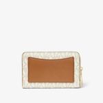 Кошелек Michael Michael Kors Small Logo and Leather, кремовый - фото 2