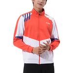 Куртка мужская оранжево-красный Yonex - фото 3