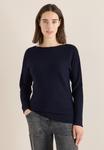 Свитер CECIL Cosy Dolman, Night Blue - фото 2