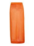 Длинная юбка ebeeza, оранжевый - фото