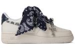 Кроссовки Nike Air Force 1 Skateboard Shoes Women's Low-Top White Brown - фото 2