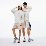 Толстовка унисекс белая New Balance, белый - фото 4