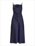 Платье YAS THEA STRAP LONG DRESS, Evening Blue/Dark Blue - фото 4