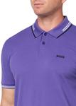 BOSS Мужская Поло Paul Modern Essential, Grape Jelly - фото 3