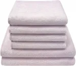 Набор полотенец Dyckhoff "Motion" (6 шт.), цвет rosé - фото