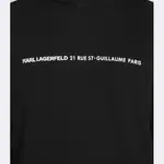 Толстовка обычного кроя Karl Lagerfeld, черный - фото 3