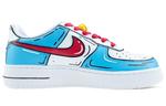 Кроссовки Nike Air Force 1 Skateboard Shoes Men Low-Top Blue Red/White - фото 2