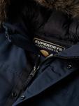 Эверест парка с искусственным мехом Superdry, Eclipse Navy - фото 6
