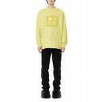 WE11DONE Желтый унисекс свитшот Unisex Yellow - фото 4