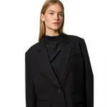 Блейзер Pieces Kamil Loose Fit, черный - фото 5