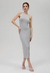 Платье из джерси Even&Odd, светло-серый - фото