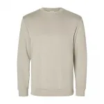 Толстовка Selected Emanuel Soft, бежевый - фото