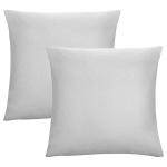 Наволочка Biberna 0077144 II (2 шт), серый - фото