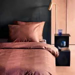 Постельное белье Damai «Атоми» с узором «елочка», цвет brick red - фото 2