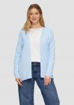 Вязаный кардиган s.Oliver, Light blue - фото 2