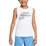 Nike Майка White для детей 3-7 лет - фото