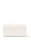 Стеганый кошелек с логотипом PINKO, белый - фото 2