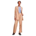 Блейзер Pieces Size Loose, бежевый - фото 4