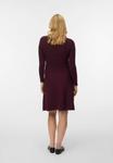 Платье Vero Moda VMMNANCY BOATNECK, Winetasting/Bordeaux - фото 3