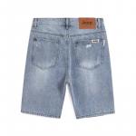 Джинсовые шорты мужские синие Jeep - фото