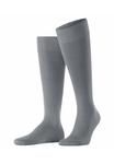 Носки ENERGIZING COTTON KNEE-HIGH COMPRESSION FALKE, серый - фото