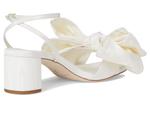 Туфли Loeffler Randall Carmen Mid Heel Bow Sandals, кремовый - фото 5