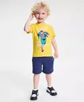 Футболка Superman для мальчиков 2T-4T Epic Threads, желтый - фото