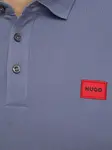 Рубашка поло с логотипом Hugo, синий - фото 4