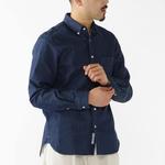 Beams Мужская рубашка индиго - фото 7