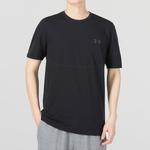 Футболка rush seamless legacy t-shirt 'black' Under Armour, черный - фото 3
