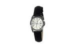CASIO Часы Retrofit Series Quartz Movement Genuine Leather Strap Watch Unisex Silver Dial - фото 12