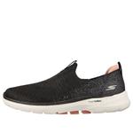 Кроссовки gowalk 6 loafers black Skechers, черный - фото