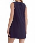 Безрукавное мини-платье в темно-синем цвете Entro - фото 2