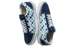 Кроссовки old skool 'blue topaz checkerboard' Vans, синий - фото 3