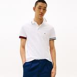 Поло с вышитым логотипом Tommy Hilfiger, синий - фото 9