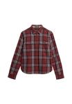 Блуза Superdry & Co Button-down blouse, Frontier Check Red/Red - фото 6