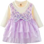 Платье для девочек PROTECTCAMEL, фиолетовый - фото
