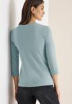 Топ Cecil Long sleeved top, Blau/Light Blue - фото 4