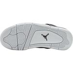 Air 4 GS "Pure Platinum" Jordan, Белый Черный - фото 6