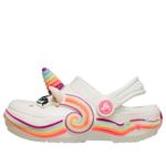 (TD) Crocs Classic IAM Unicorn Lights Clog 'Chalk' - фото