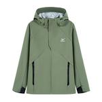 Куртка Soft Shell Jacket Unisex Mizuno, Ecru - фото 3