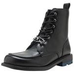 Both ReRe Ботинки на шнуровке унисекс черные, цвет Black - фото 3