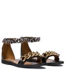 Сандалии Falabella с декором Stella McCartney, черный - фото