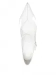Туфли на каблуке Mugler, белый - фото 4