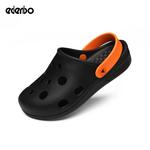 Дышащие тапочки детские EDENBO, серый/оранжевый - фото 4