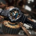 Часы g-shock digital-analog 'black copper' Casio, черный - фото 2